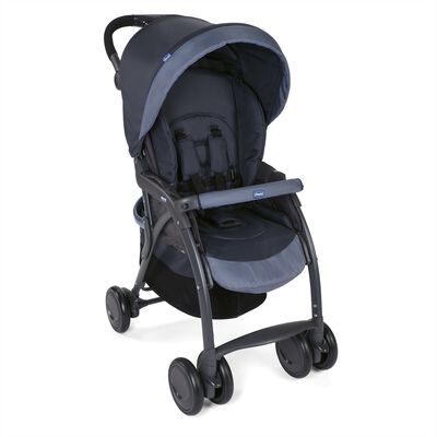 Simplicity Plus Stroller (India Ink, Blue)